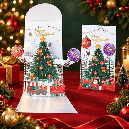 💌Handmade 3D Christmas Money Card
