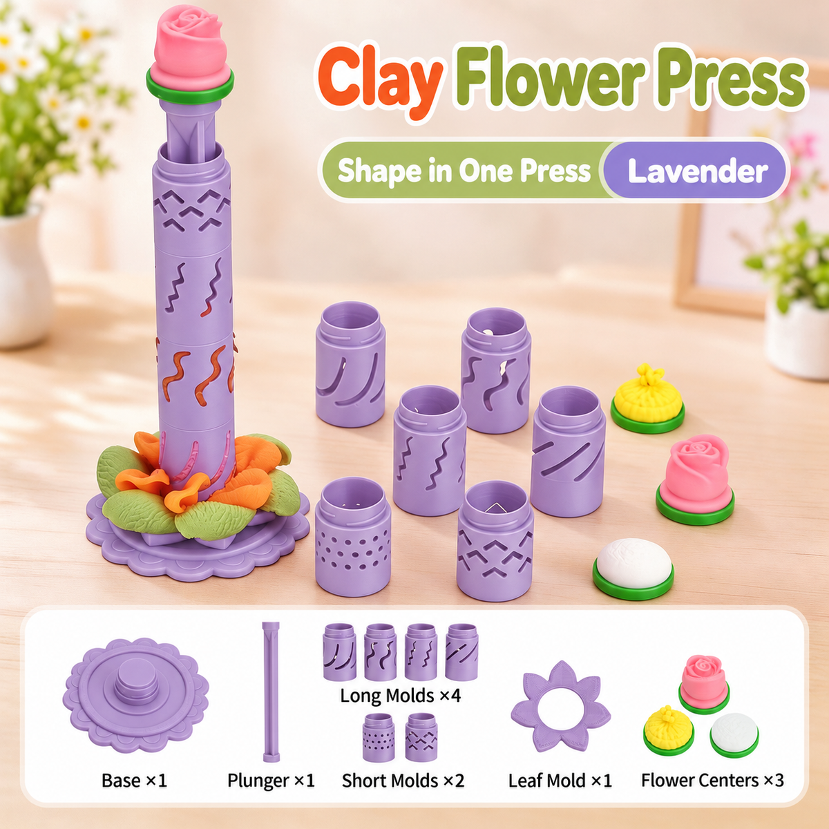🌸Clay Bloom Maker Set