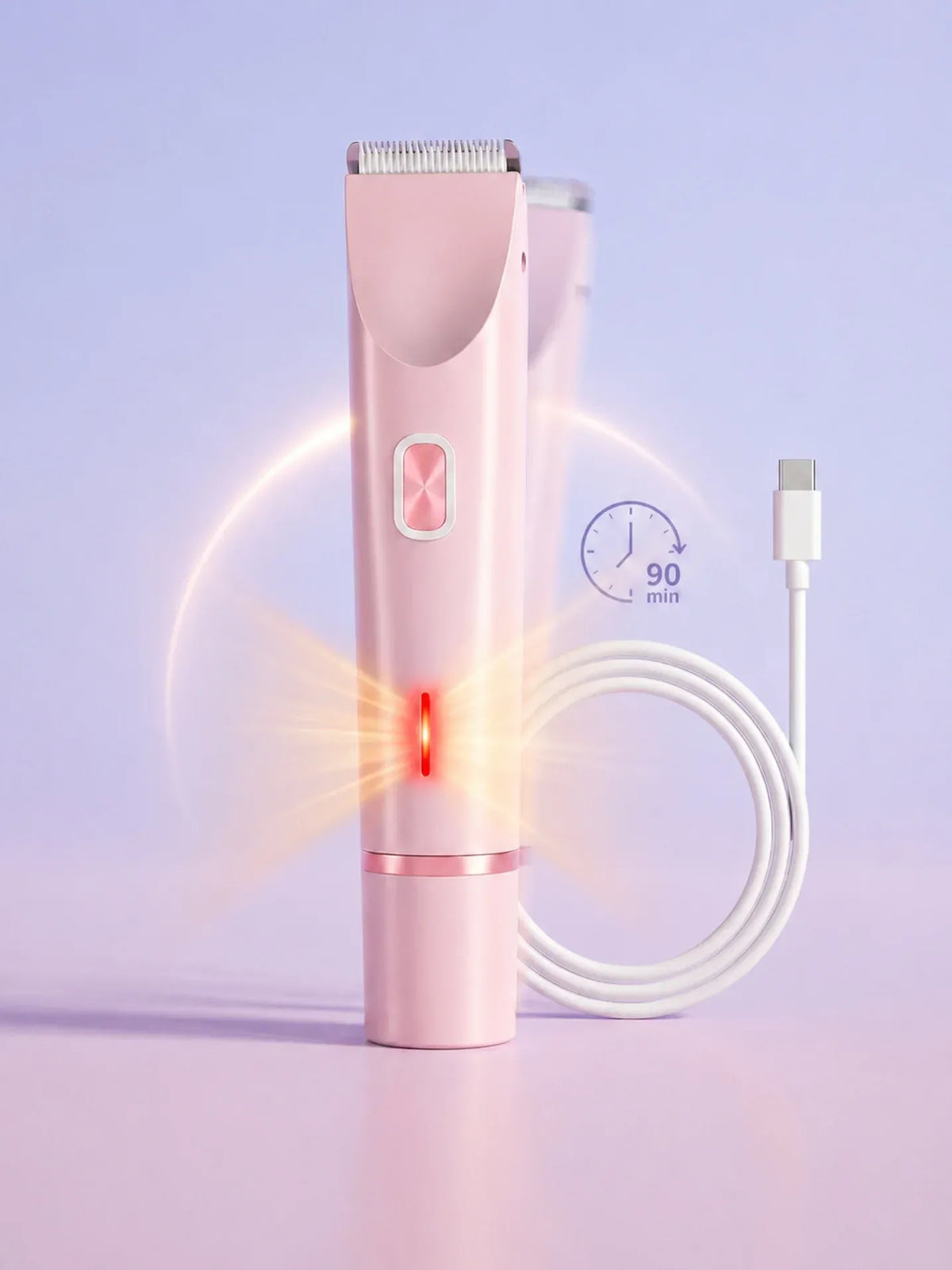 2-in-1 Painless Bikini Hair Trimmer