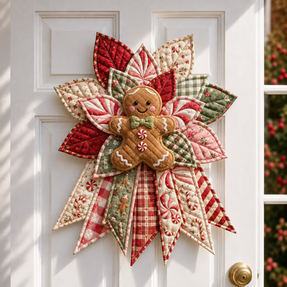🎄Beginner-Friendly Oversized Christmas Character Quilted Door Hanger Sewing Kit