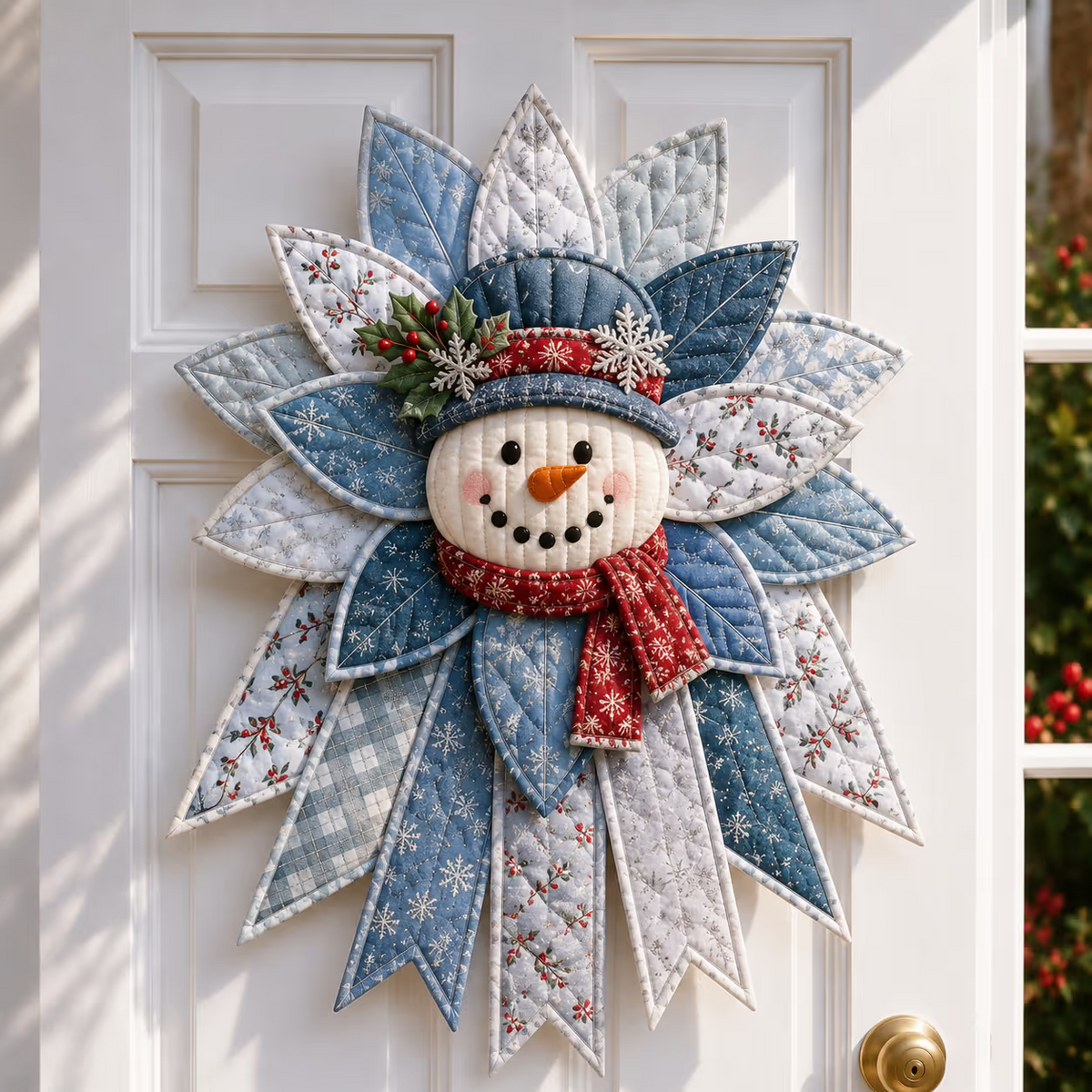 🎄Beginner-Friendly Oversized Christmas Character Quilted Door Hanger Sewing Kit