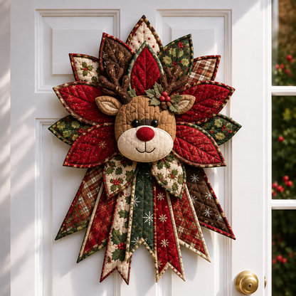 🎄Beginner-Friendly Oversized Christmas Character Quilted Door Hanger Sewing Kit