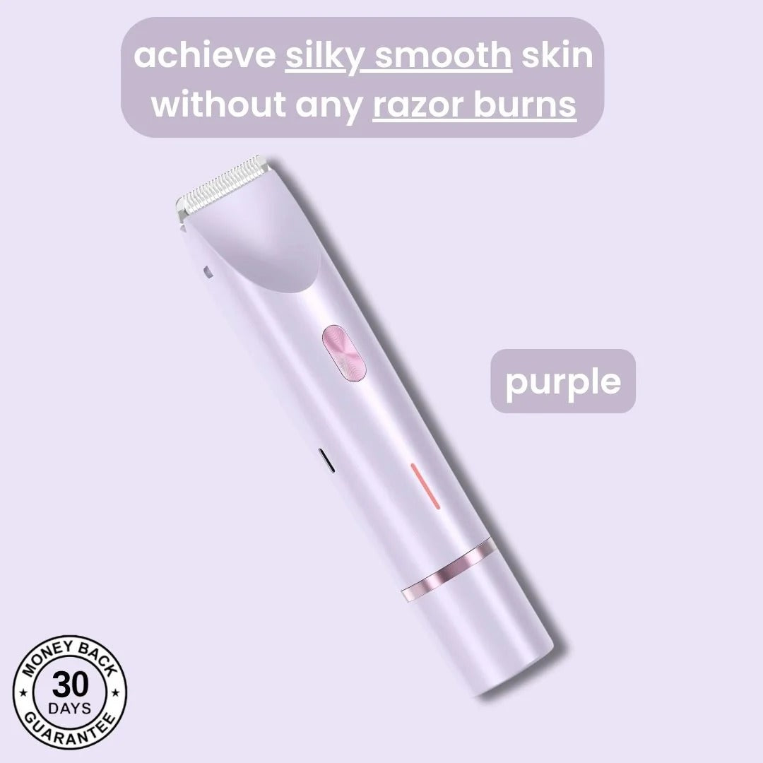2-in-1 Painless Bikini Hair Trimmer