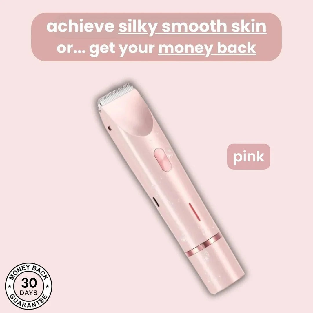 2-in-1 Painless Bikini Hair Trimmer