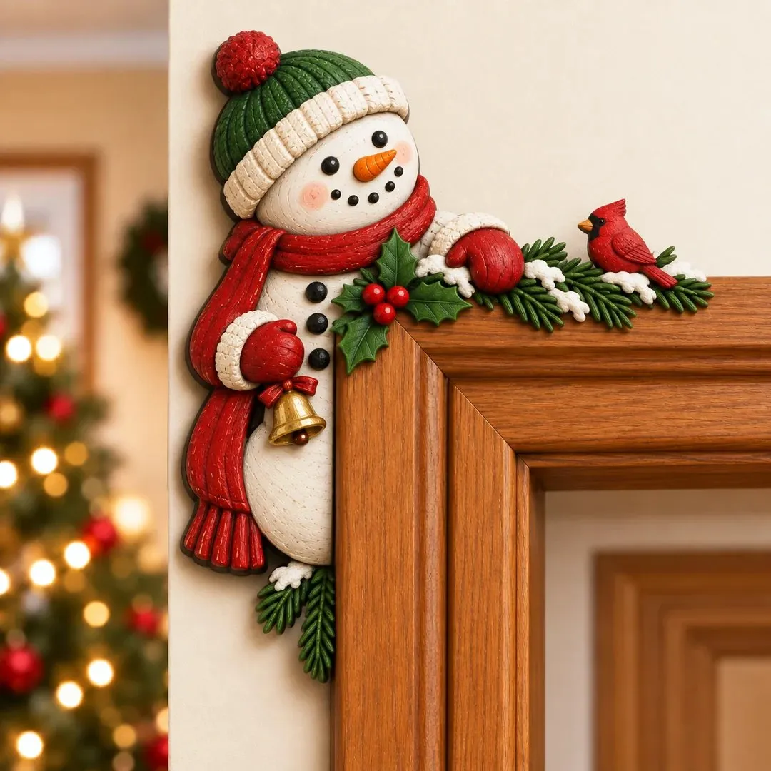 🎅Christmas Peekaboo Door Frame Corner Décor