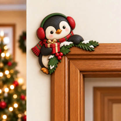 🎅Christmas Peekaboo Door Frame Corner Décor