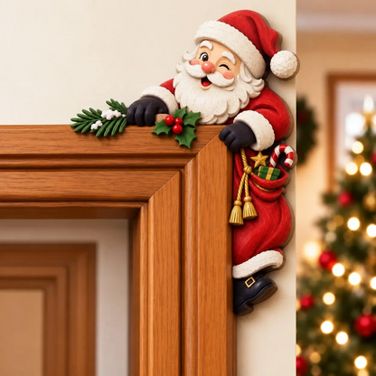 🎅Christmas Peekaboo Door Frame Corner Décor