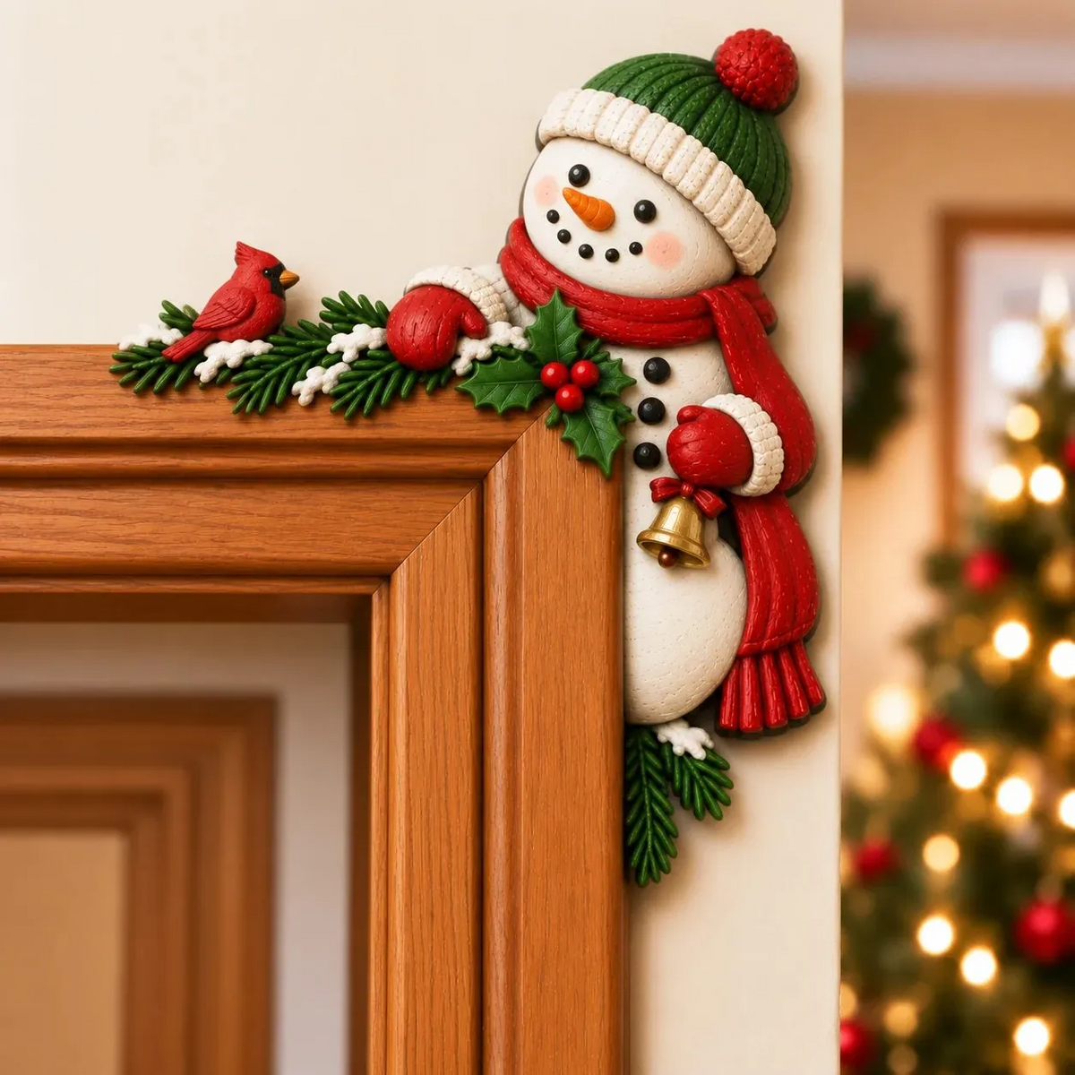 🎅Christmas Peekaboo Door Frame Corner Décor