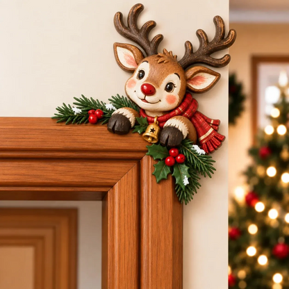 🎅Christmas Peekaboo Door Frame Corner Décor