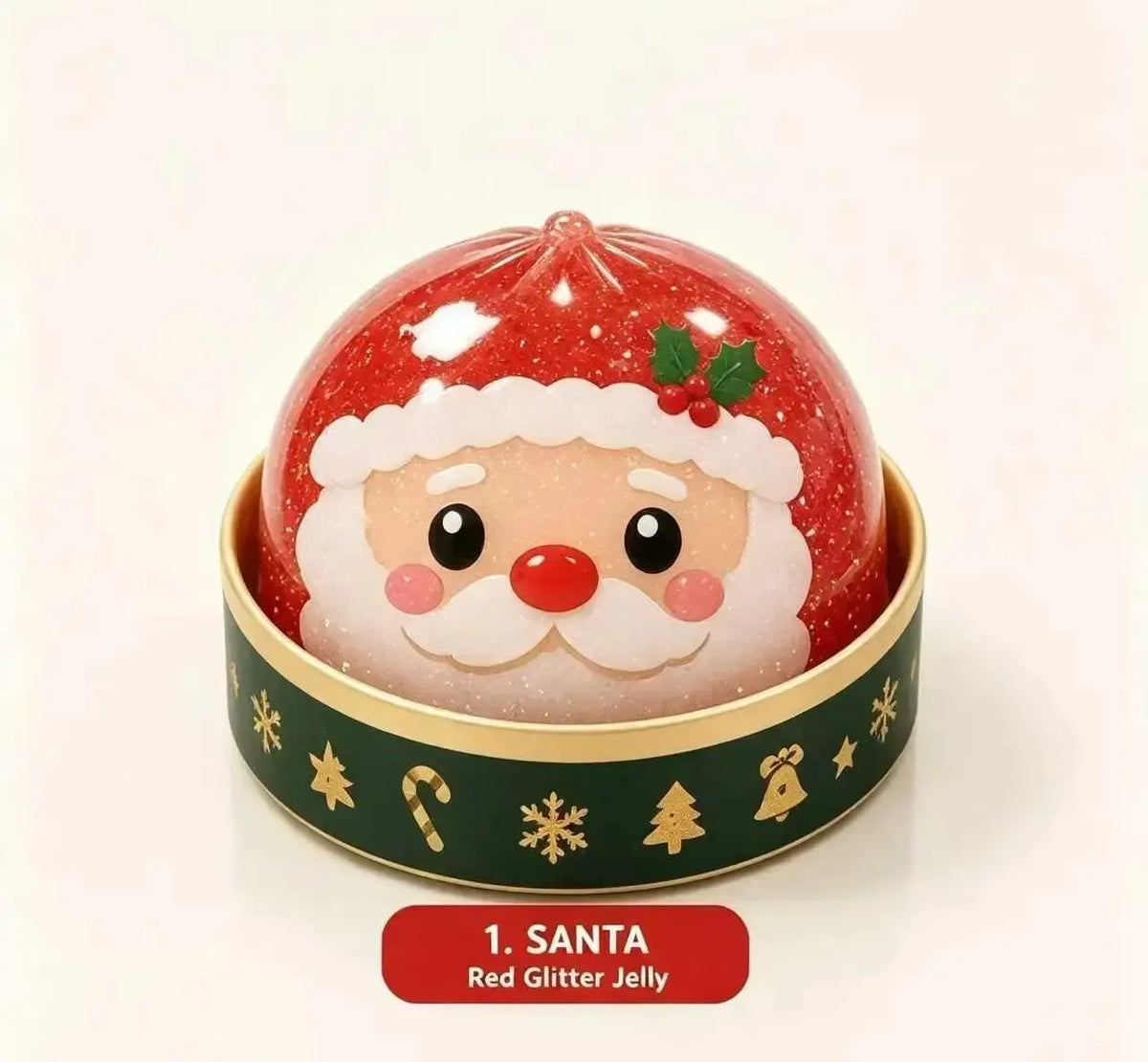 🎅Christmas Dumpling Squishy Fidget Toy Set – 6 Festive Designs