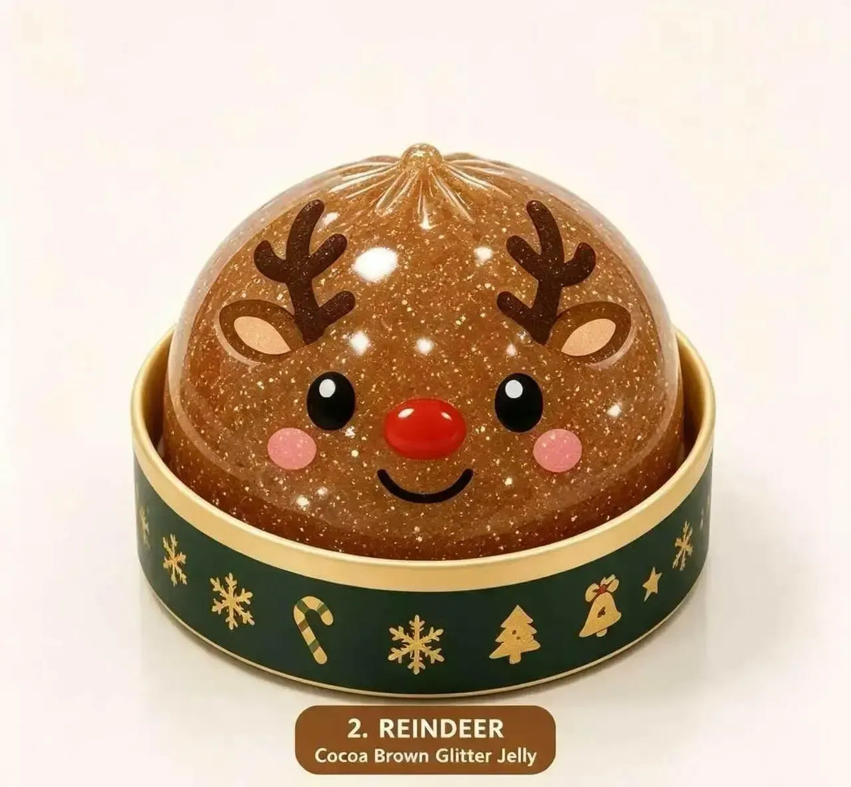 🎅Christmas Dumpling Squishy Fidget Toy Set – 6 Festive Designs