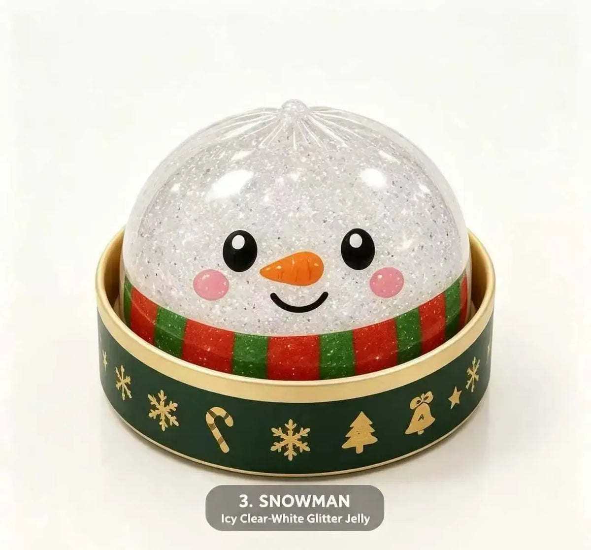 🎅Christmas Dumpling Squishy Fidget Toy Set – 6 Festive Designs