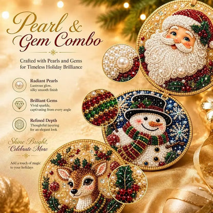 🎁Christmas DIY Diamond Painting Ornaments Kit