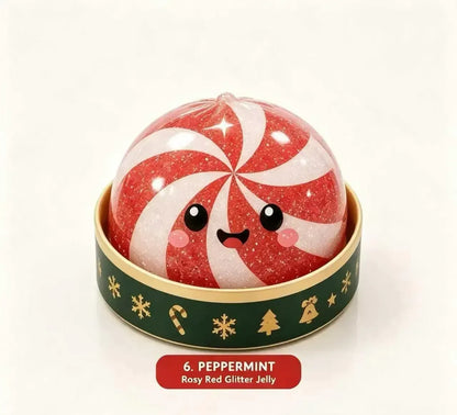 🎅Christmas Dumpling Squishy Fidget Toy Set – 6 Festive Designs