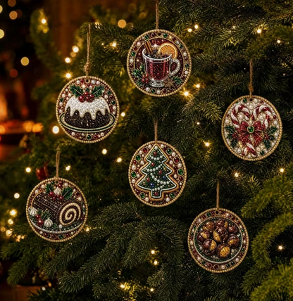 🎁Christmas DIY Diamond Painting Ornaments Kit